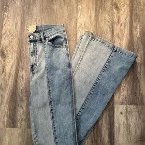 Altard State 2 Tone Flare Jeans
